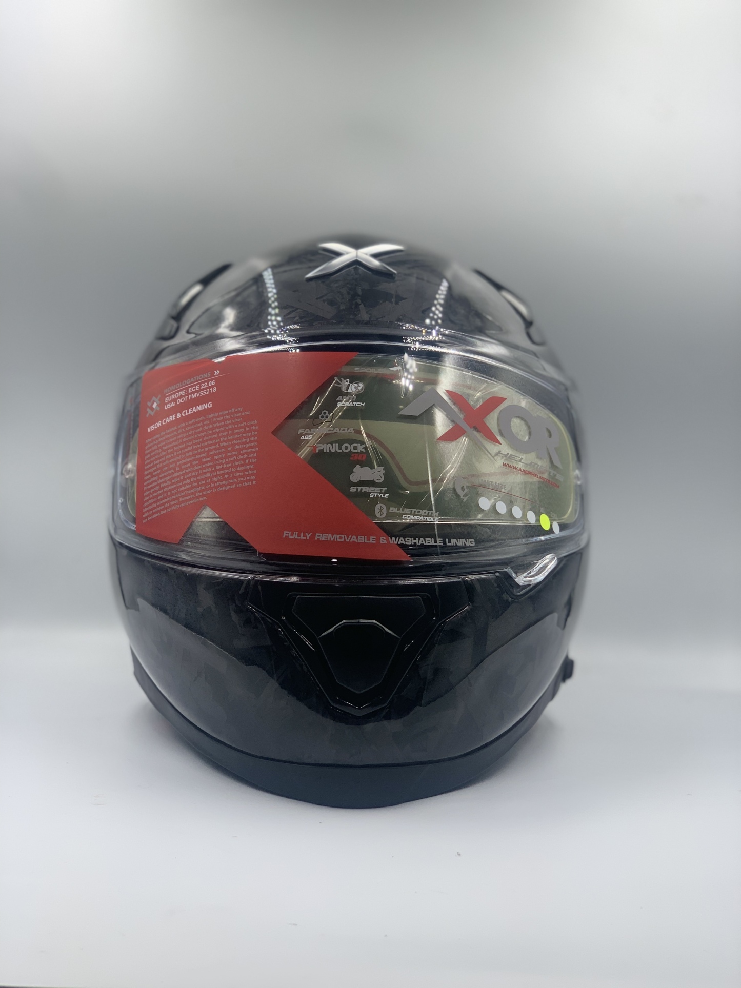 Axor Helmet Apex Forged Carbon - E Black (ECE  certified)